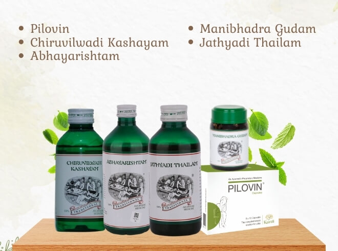 Ayurvedic Products for Hemorrhoids or Piles