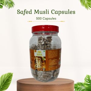 Safed Musli - 500 Capsules