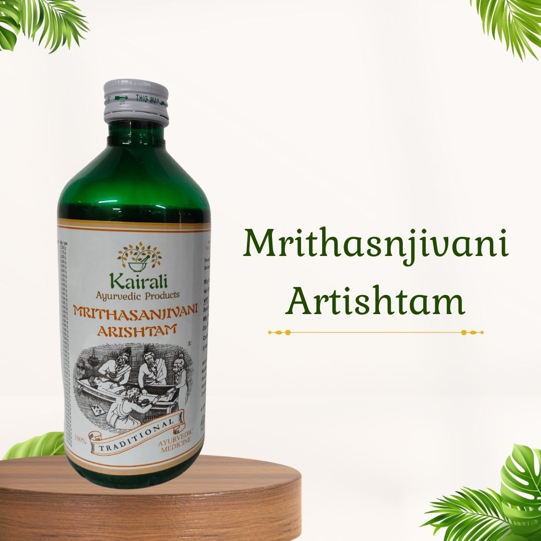 Kairali Mrithasanjeevani Arishtam Bottle of 450 ML